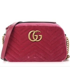 Gucci Velvet Marmont Matelasse